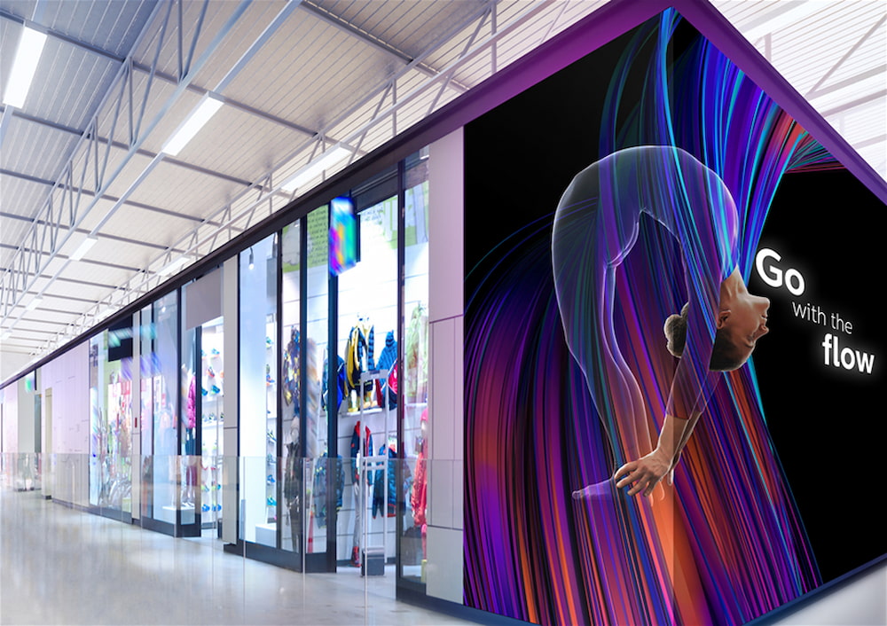 indoor digital advertising screens